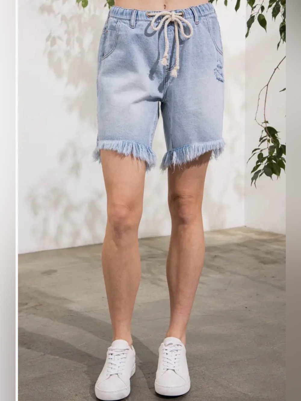 Aaron & Amber- Olivia Denim Shorts